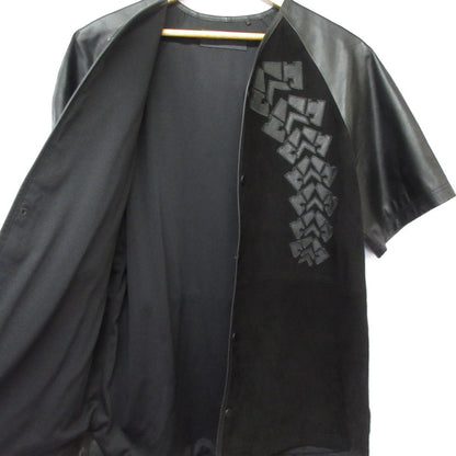 アレキサンダーワン×H&M レザー ベースボールシャツ