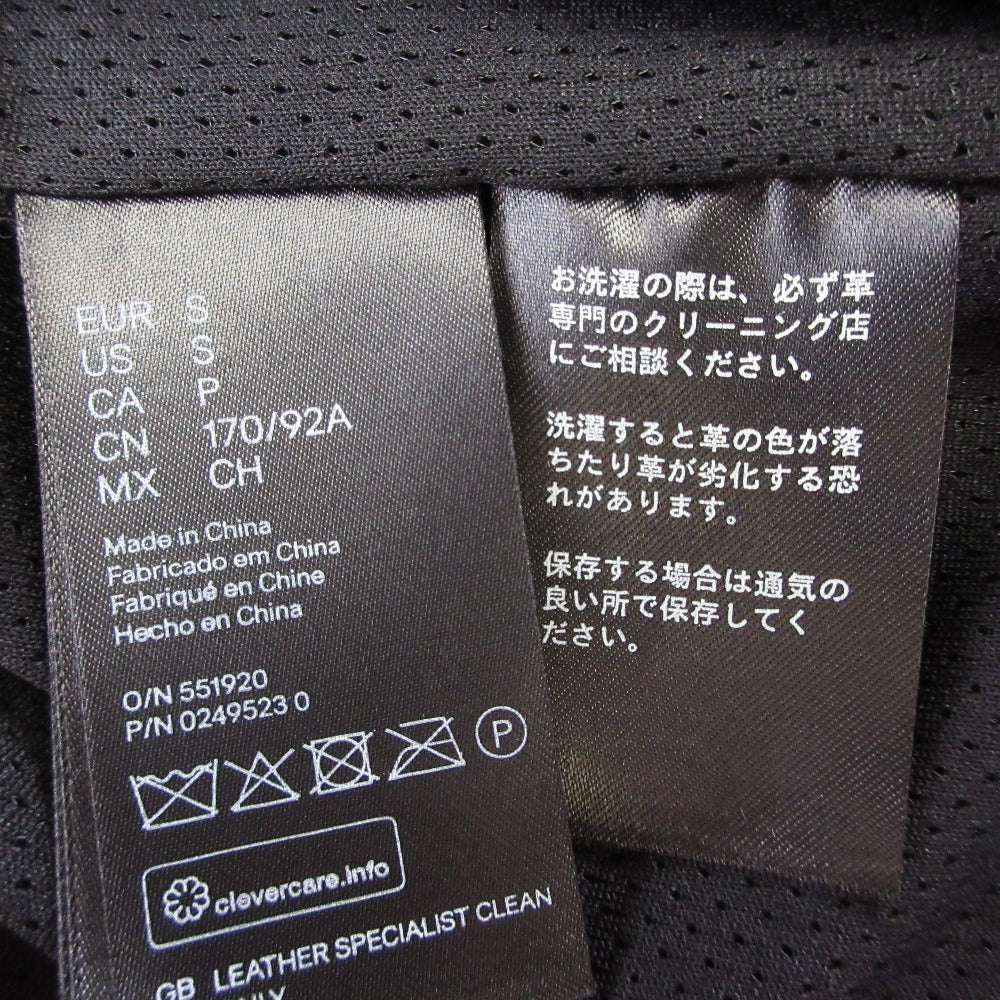 アレキサンダーワン×H&M レザー ベースボールシャツ