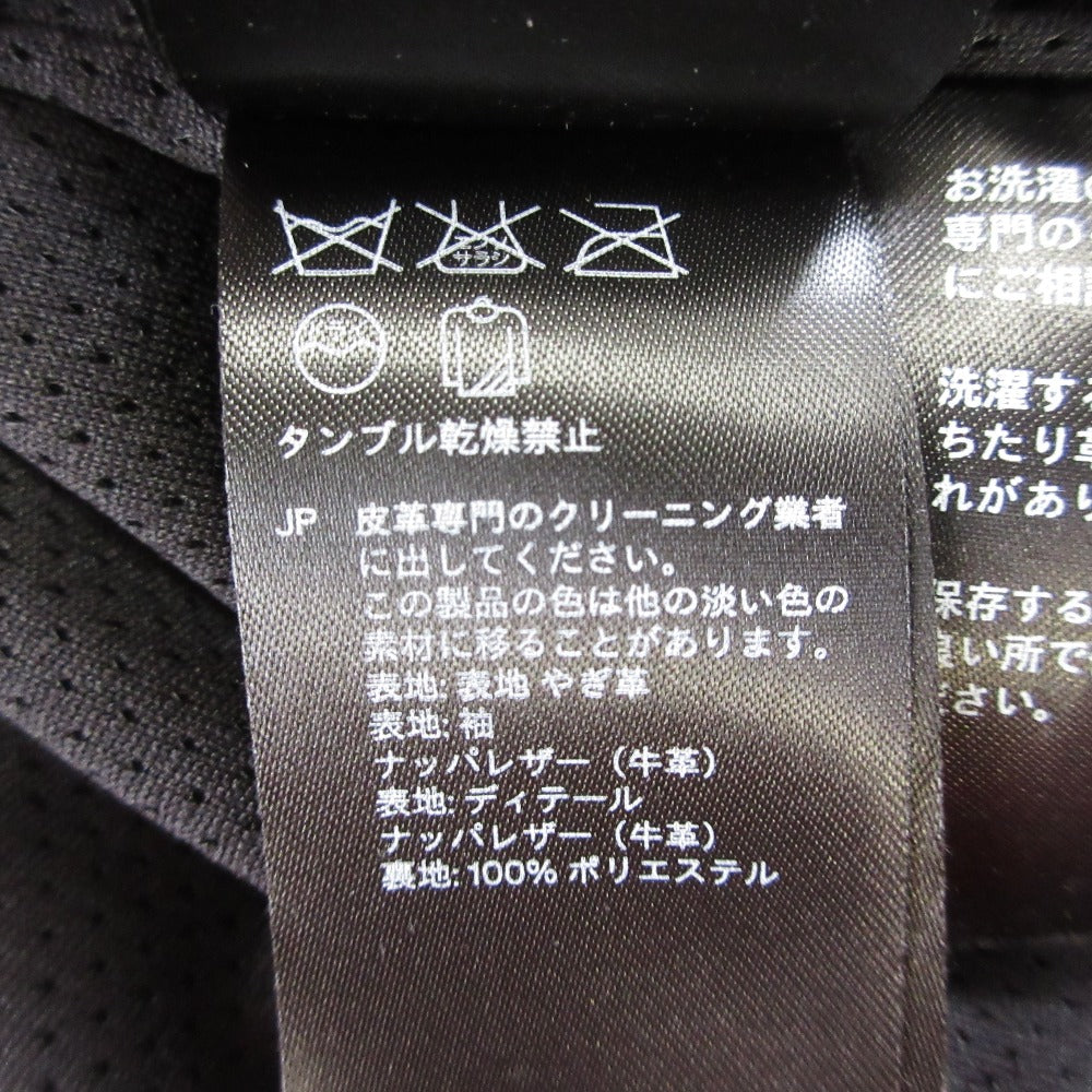 アレキサンダーワン×H&M レザー ベースボールシャツ
