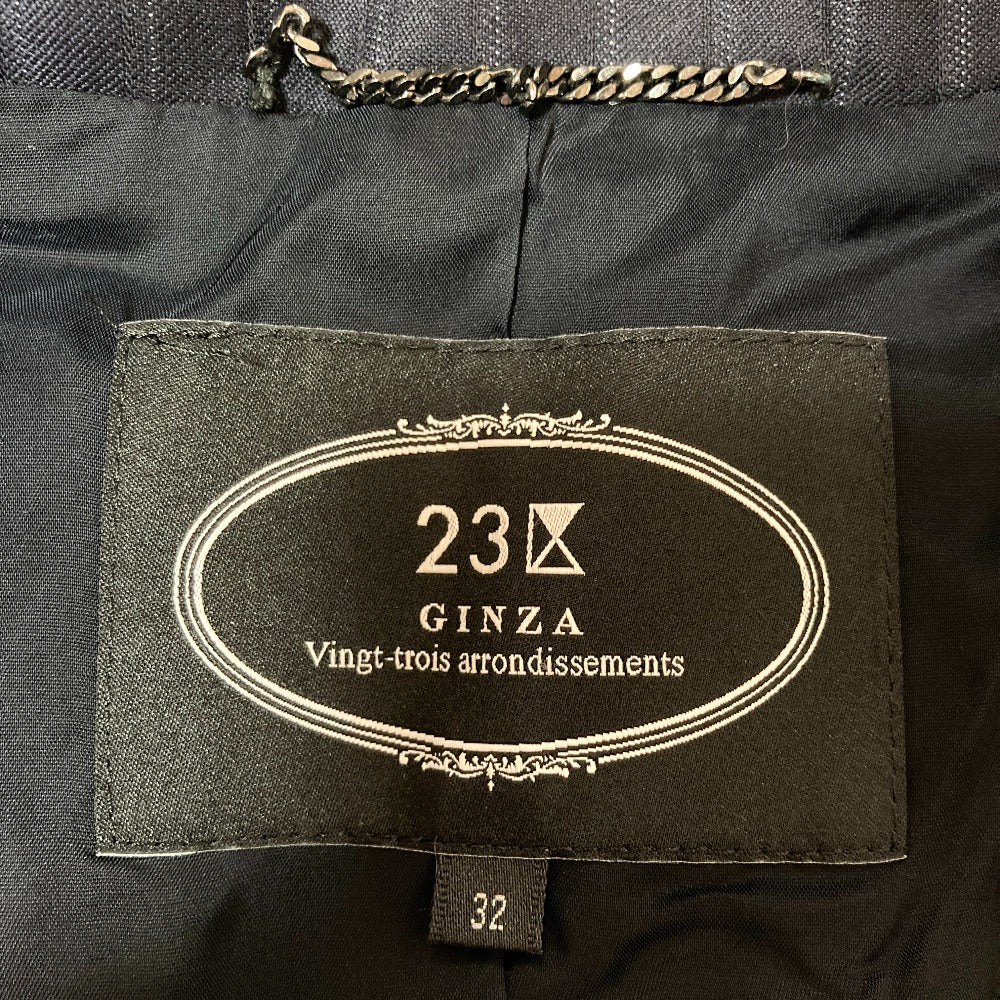 23区ノーカラーセットアップスーツ