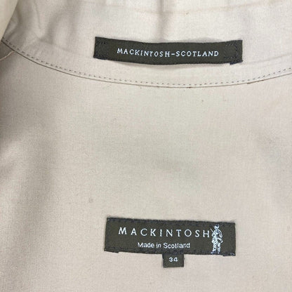 マッキントッシュ ゴム引きステンカラーコート