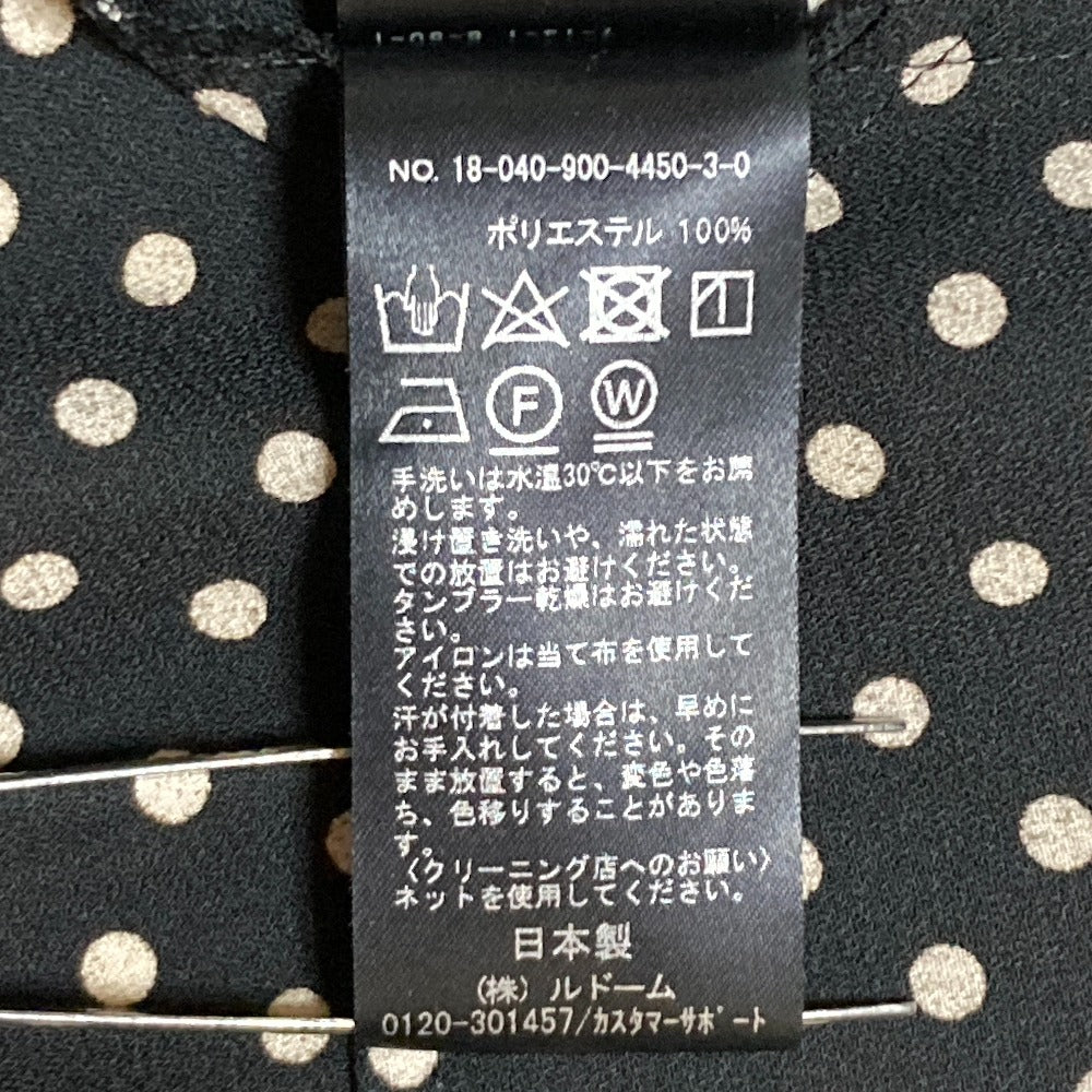 イエナ ドットプリントシャツワンピース