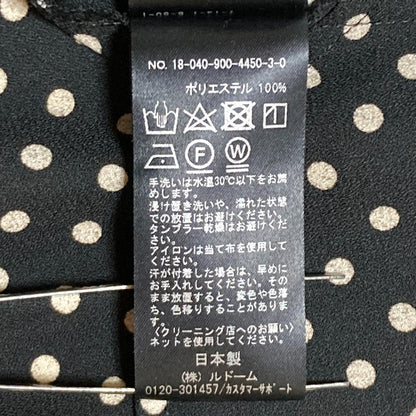 イエナ ドットプリントシャツワンピース