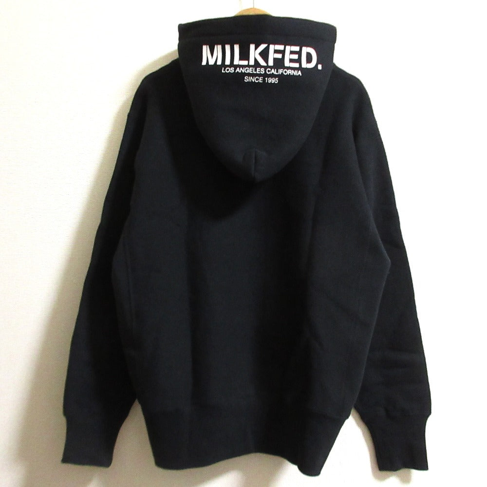 ミルクフェド BAR SWEAT HOODIE スウェットパーカー
