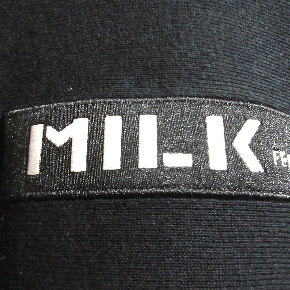 ミルクフェド BAR SWEAT HOODIE スウェットパーカー