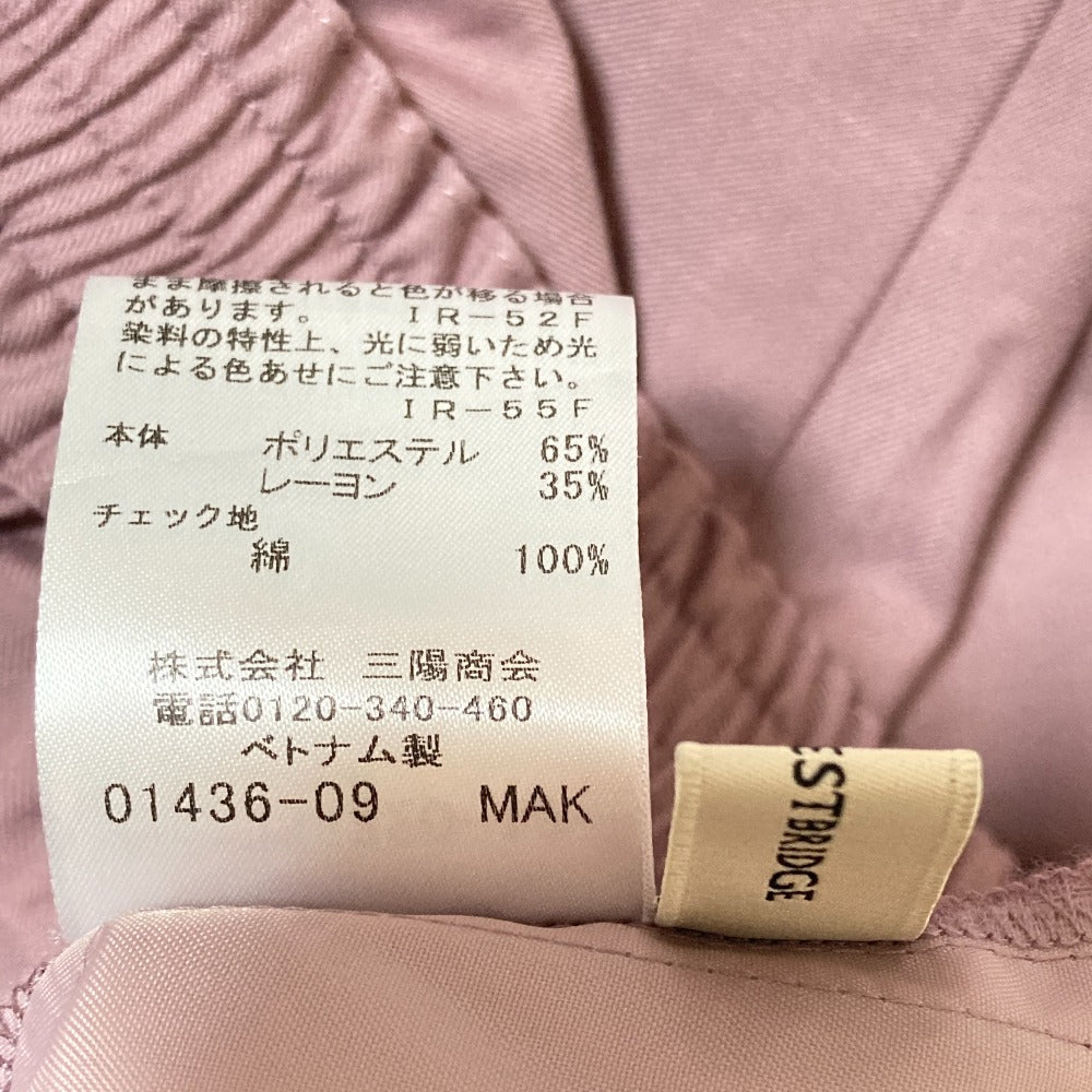 ブルーレーベルクレストブリッジテーパードイージーパンツ