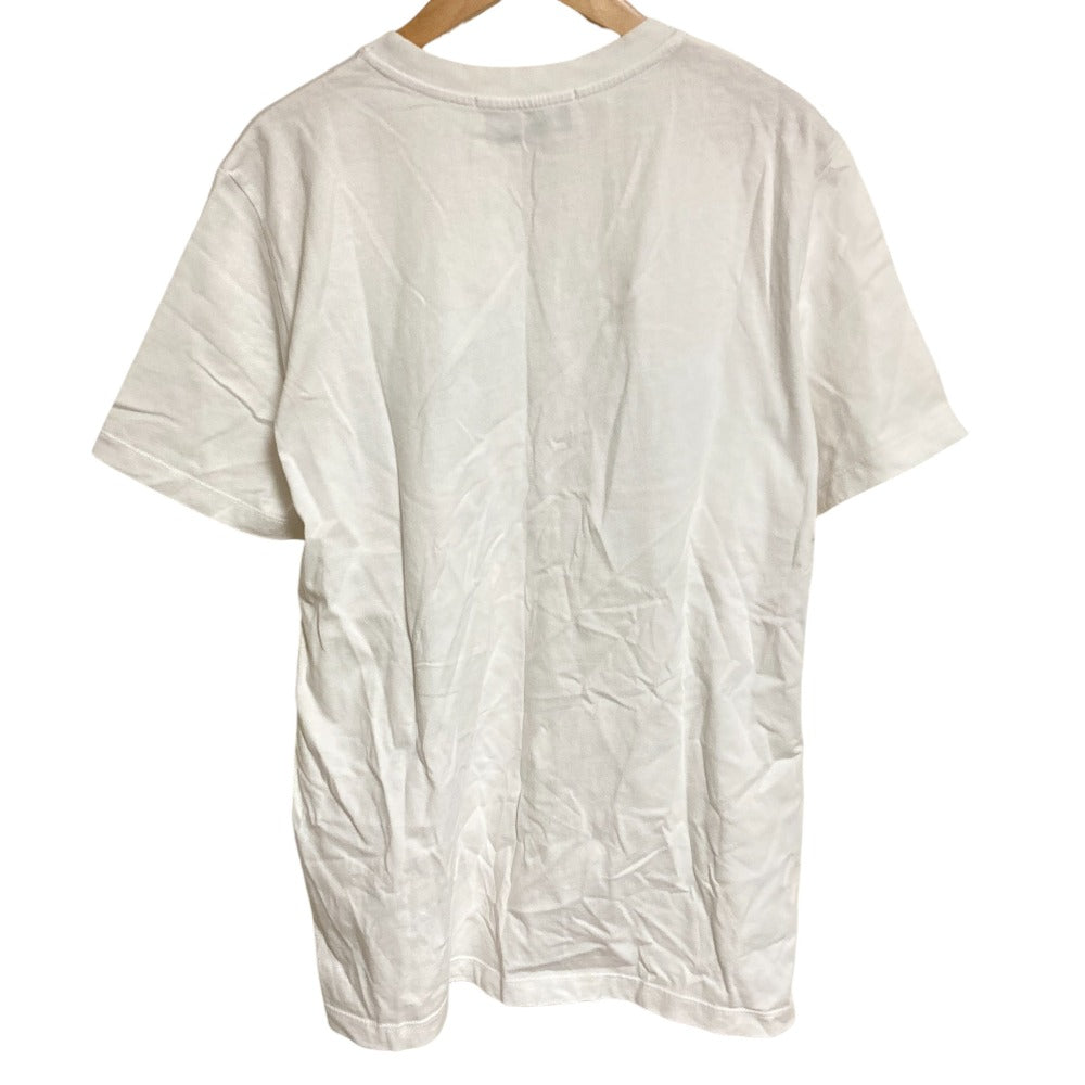 エムエスジーエム ロゴプリント コットン半袖Tシャツ