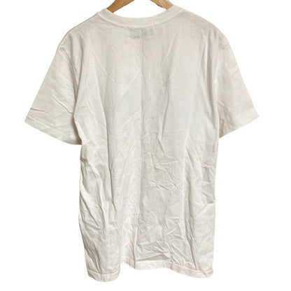 エムエスジーエム ロゴプリント コットン半袖Tシャツ