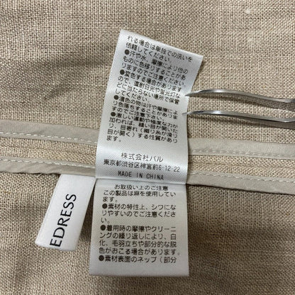 ラウンジドレス リネンジャケット