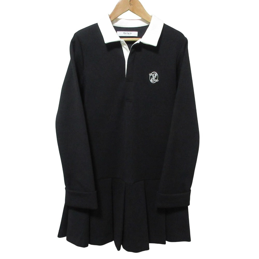 ハーリップトゥ Polo Pleated Mini Dress ワンピース