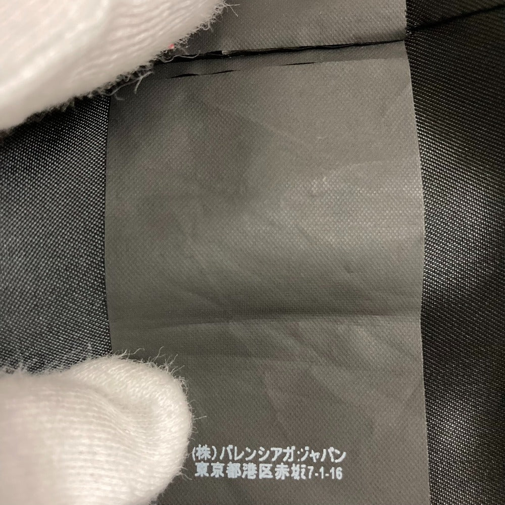 バレンシアガ ピークドラペルダブルブレストウールコート