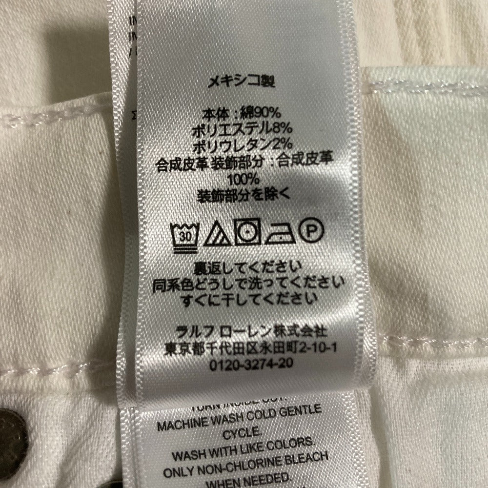 ポロラルフローレン TOMPKINS MID RISE SKINNY CROP デニムパンツ
