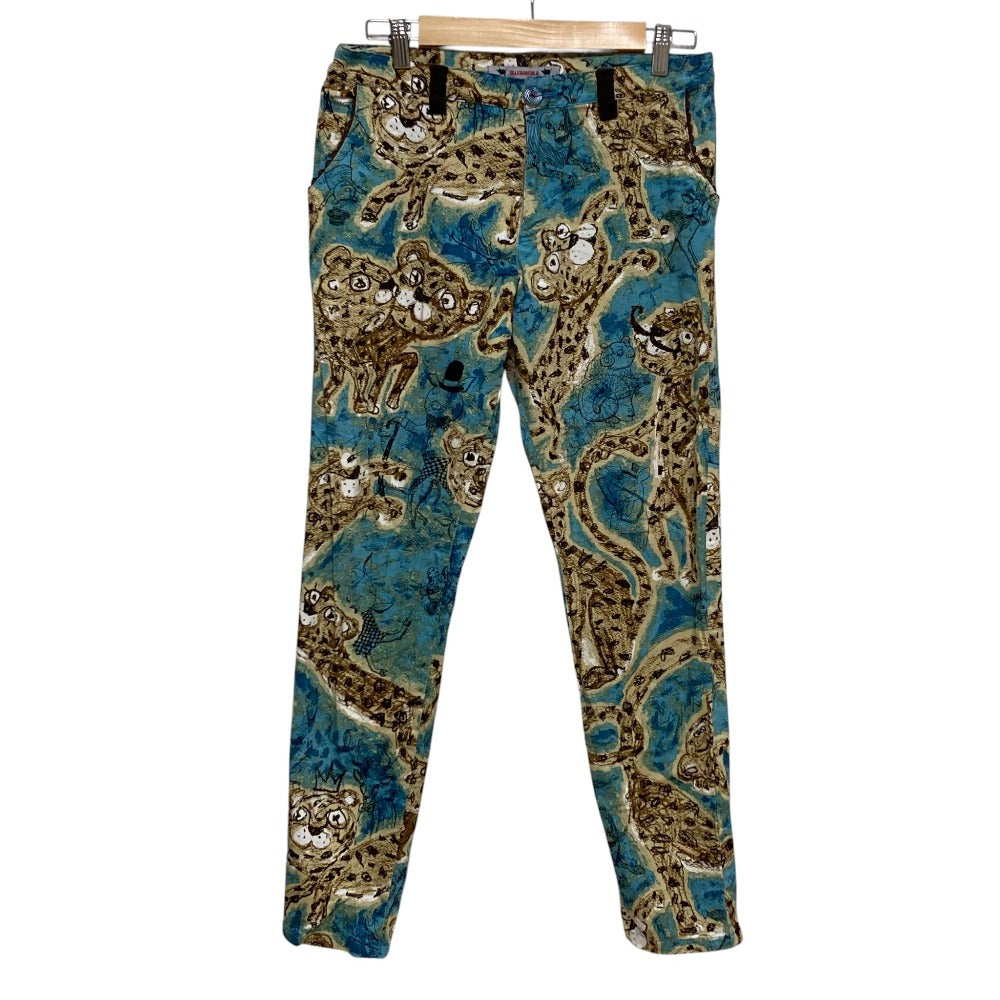 オレボレブラ アニマルプリントテーパードパンツ