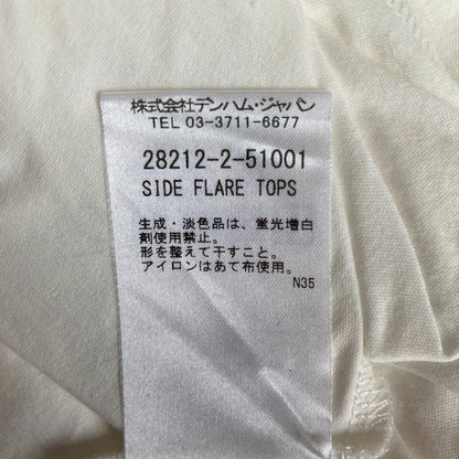 デンハムサイドフレアトップスカットソー