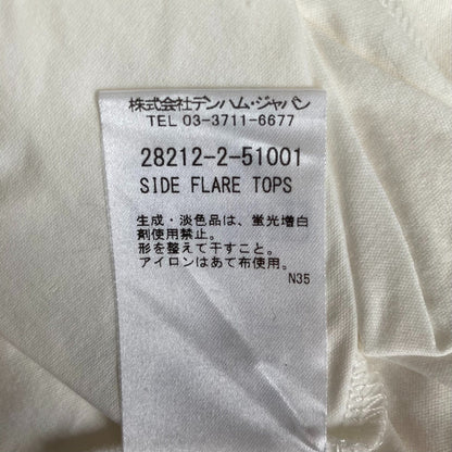 デンハムサイドフレアトップスカットソー