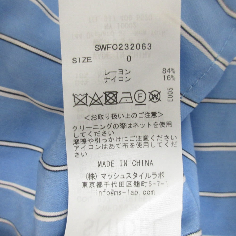 スナイデルフィッシュテールシャツワンピース