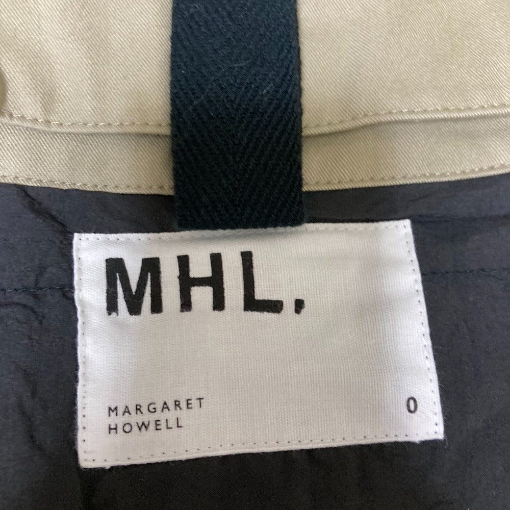 マーガレットハウエル PROOFED COTTON NYLON TWILLステンカラーコート