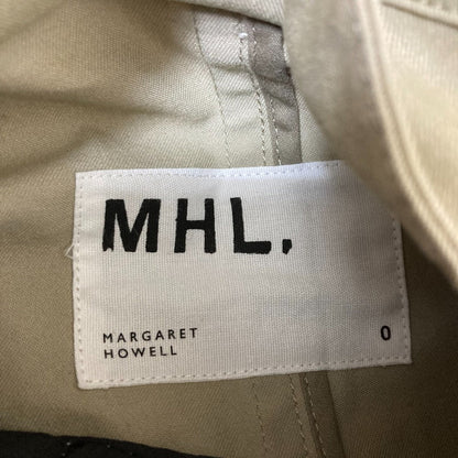 マーガレットハウエル PROOFED COTTON NYLON TWILLステンカラーコート