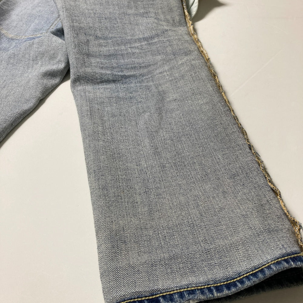 レッドカードデニムテーパードデニムパンツ