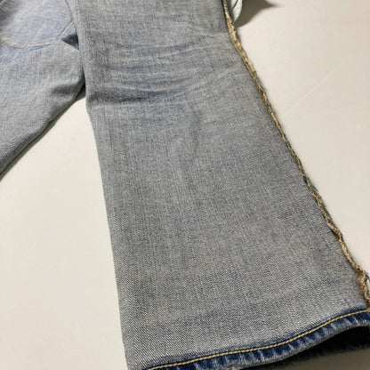 レッドカードデニムテーパードデニムパンツ