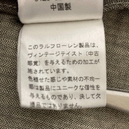ラルフローレン リペアエイジング加工ダブルブレストロングトレンチコート