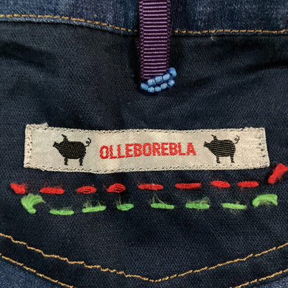 オレボレブラ 刺繍パッチワークパンツ