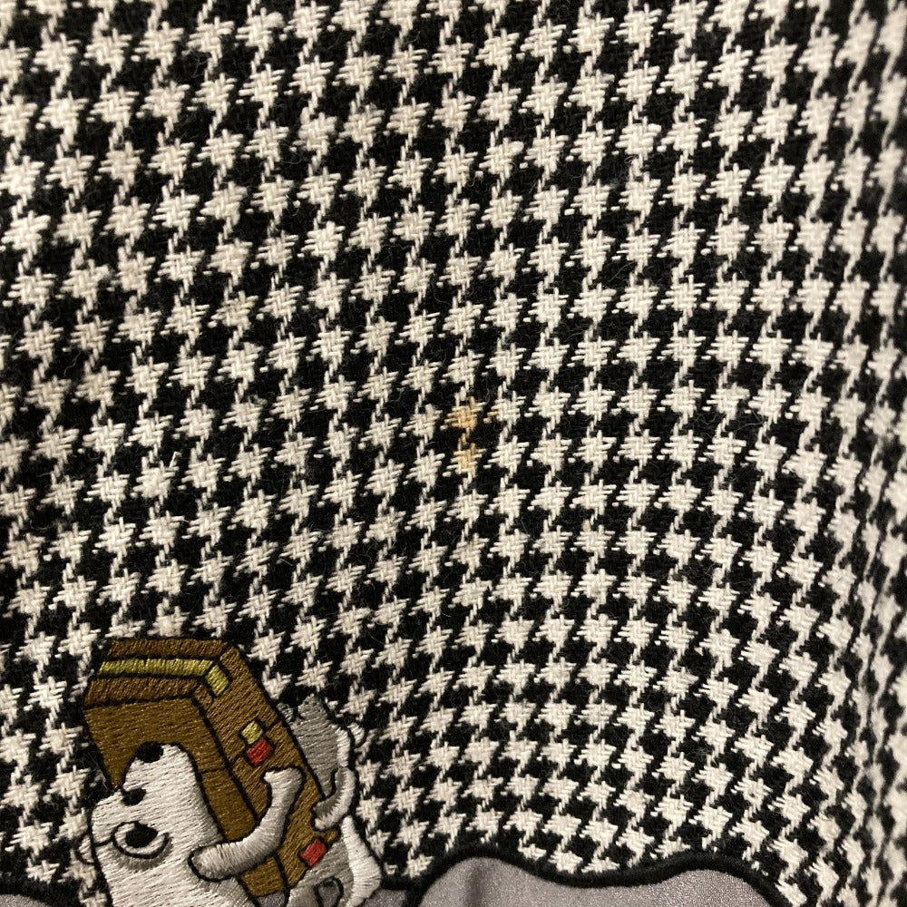 オレボレブラ 刺繍千鳥格子シャツ