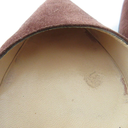 ペリーコ ポインテッドトゥ スエードパンプス