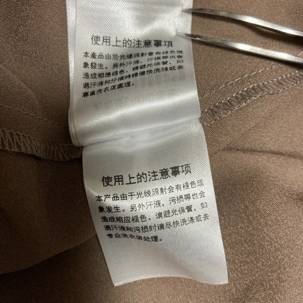 フレイアイディー サテンフレアポロワンピース