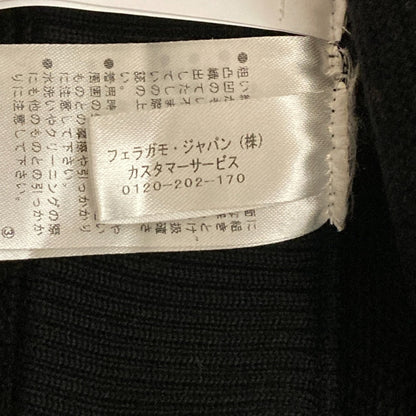サルヴァトーレ フェラガモ ウールニットカーディガン