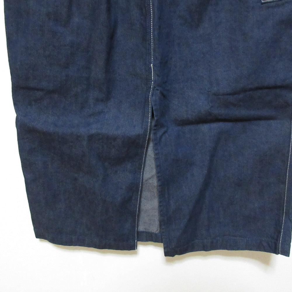 オーラリー HARD TWIST LIGHT DENIM スカート