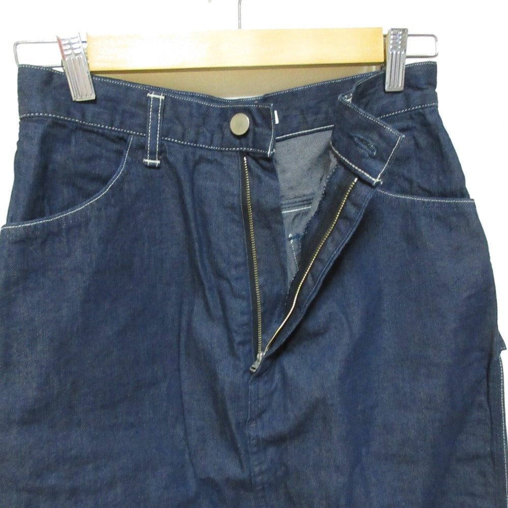 オーラリー HARD TWIST LIGHT DENIM スカート