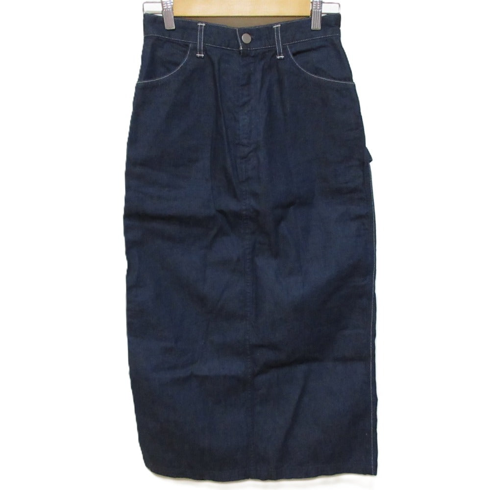 オーラリー HARD TWIST LIGHT DENIM スカート