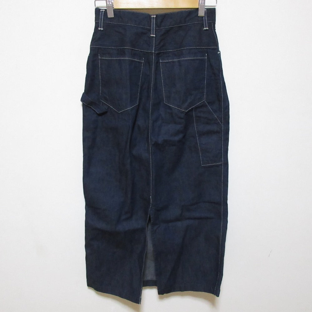 オーラリー HARD TWIST LIGHT DENIM スカート
