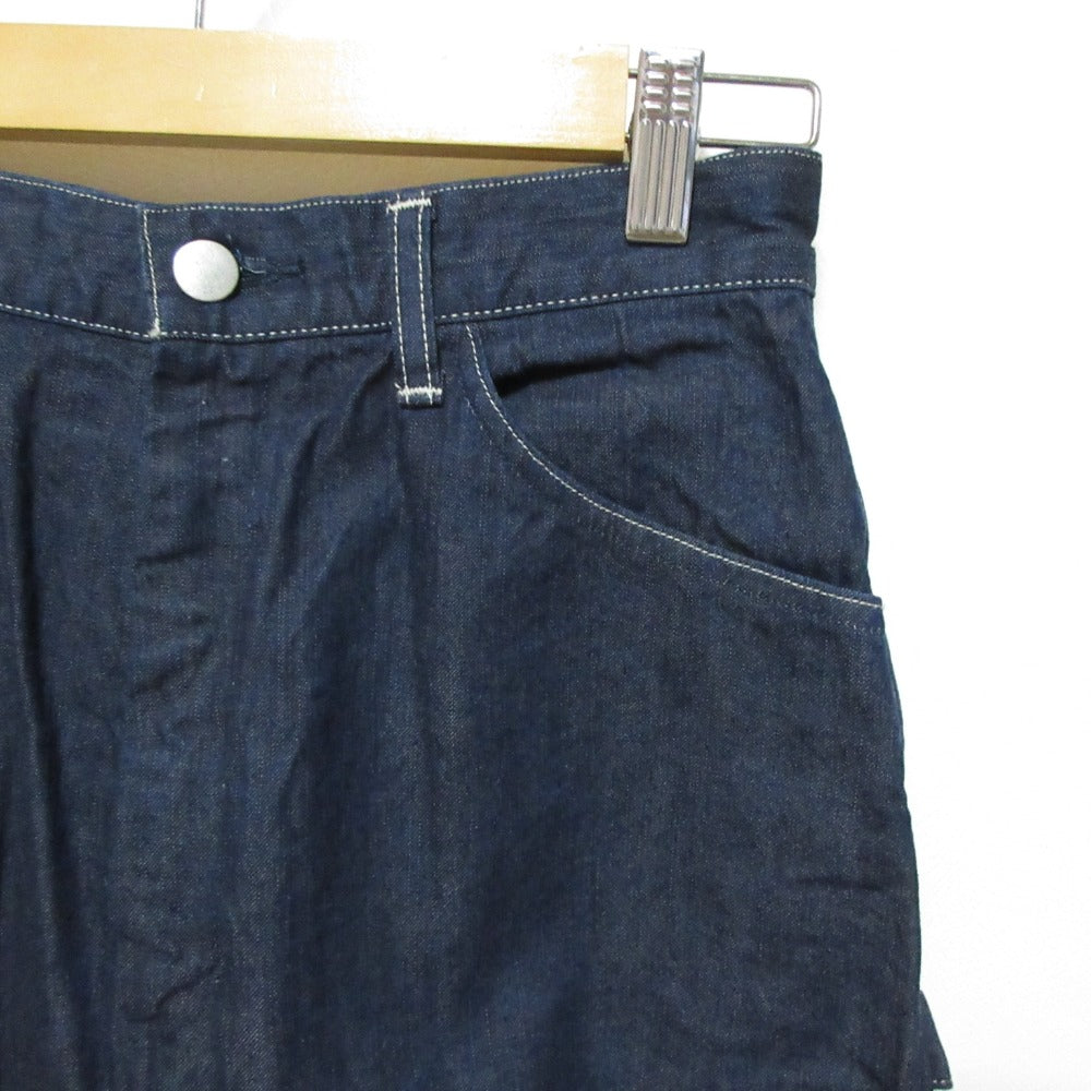 オーラリー HARD TWIST LIGHT DENIM スカート