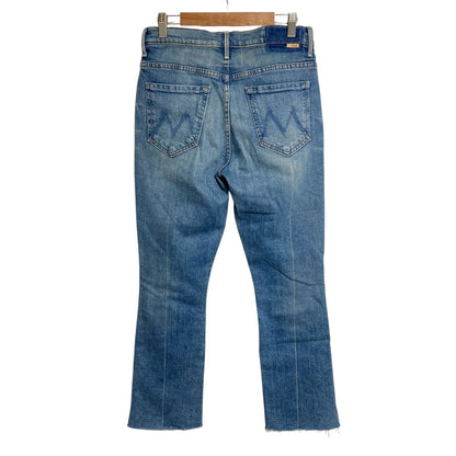 マザー INSIDER CROP STEP FRAY デニムパンツ