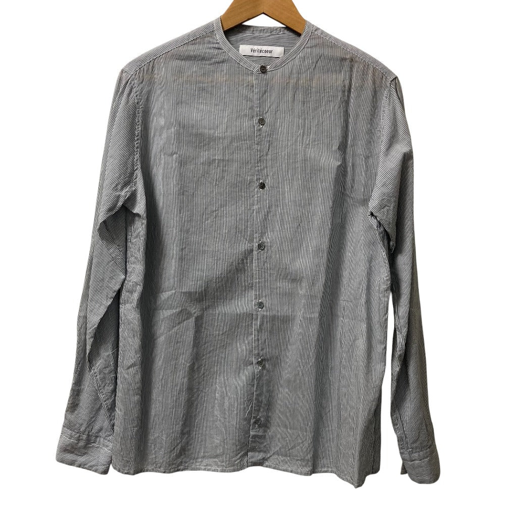 ヴェリテクール STAND COLLAR BASIC SHIRT シャツ