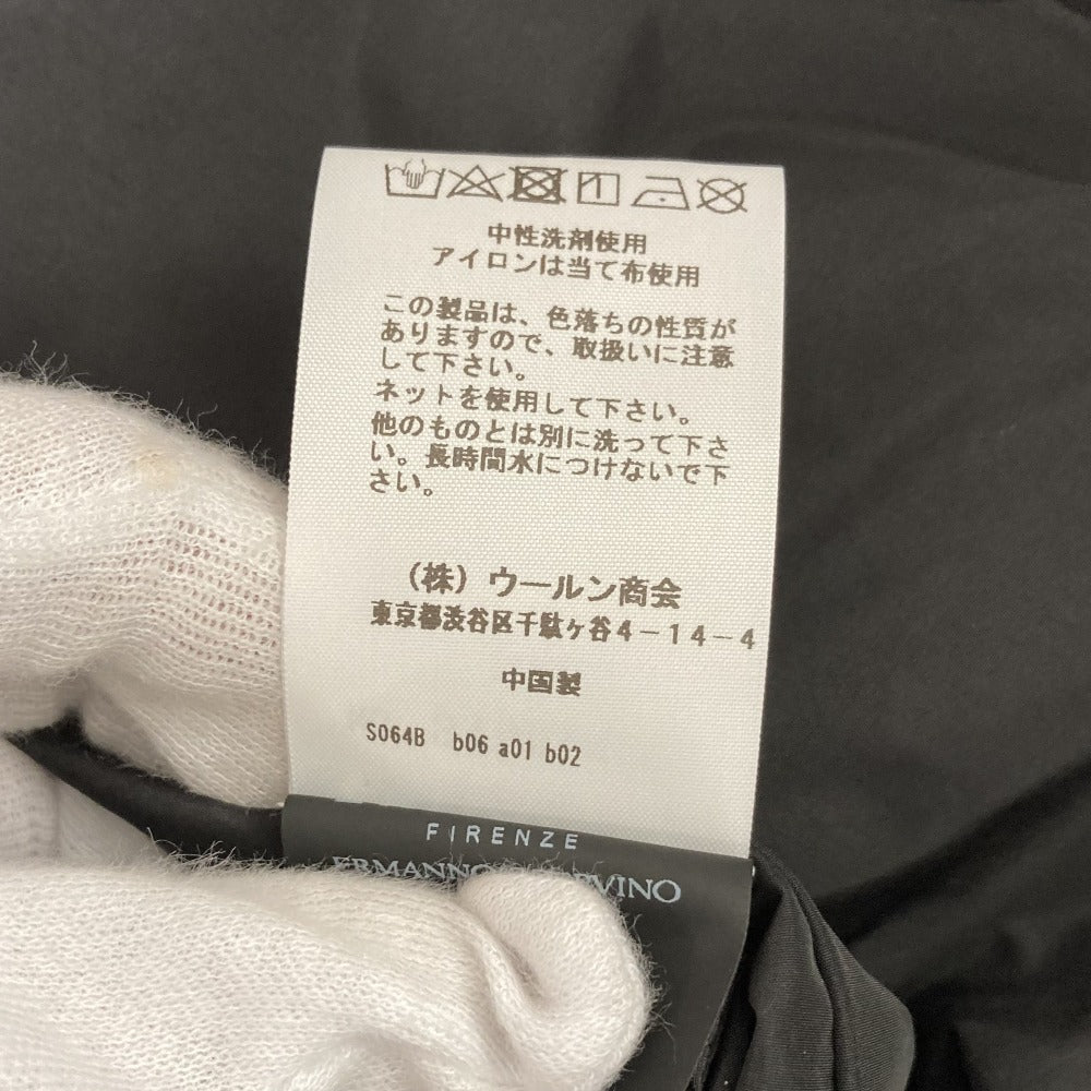 エルマンノフィレンツェ フラワーエンブロイダリー タフタコート