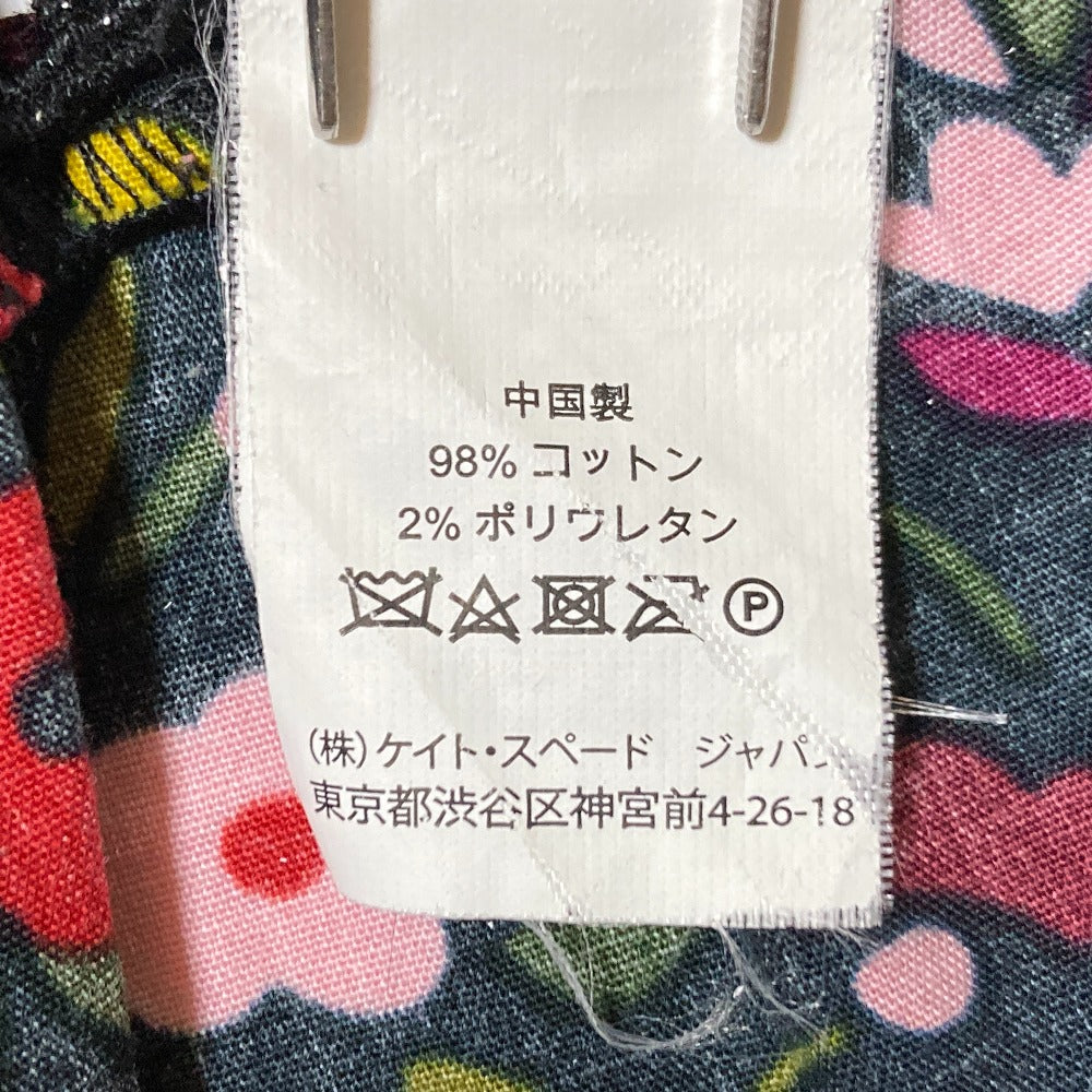ケイトスペードニューヨーク フラワープリントプリーツワンピース
