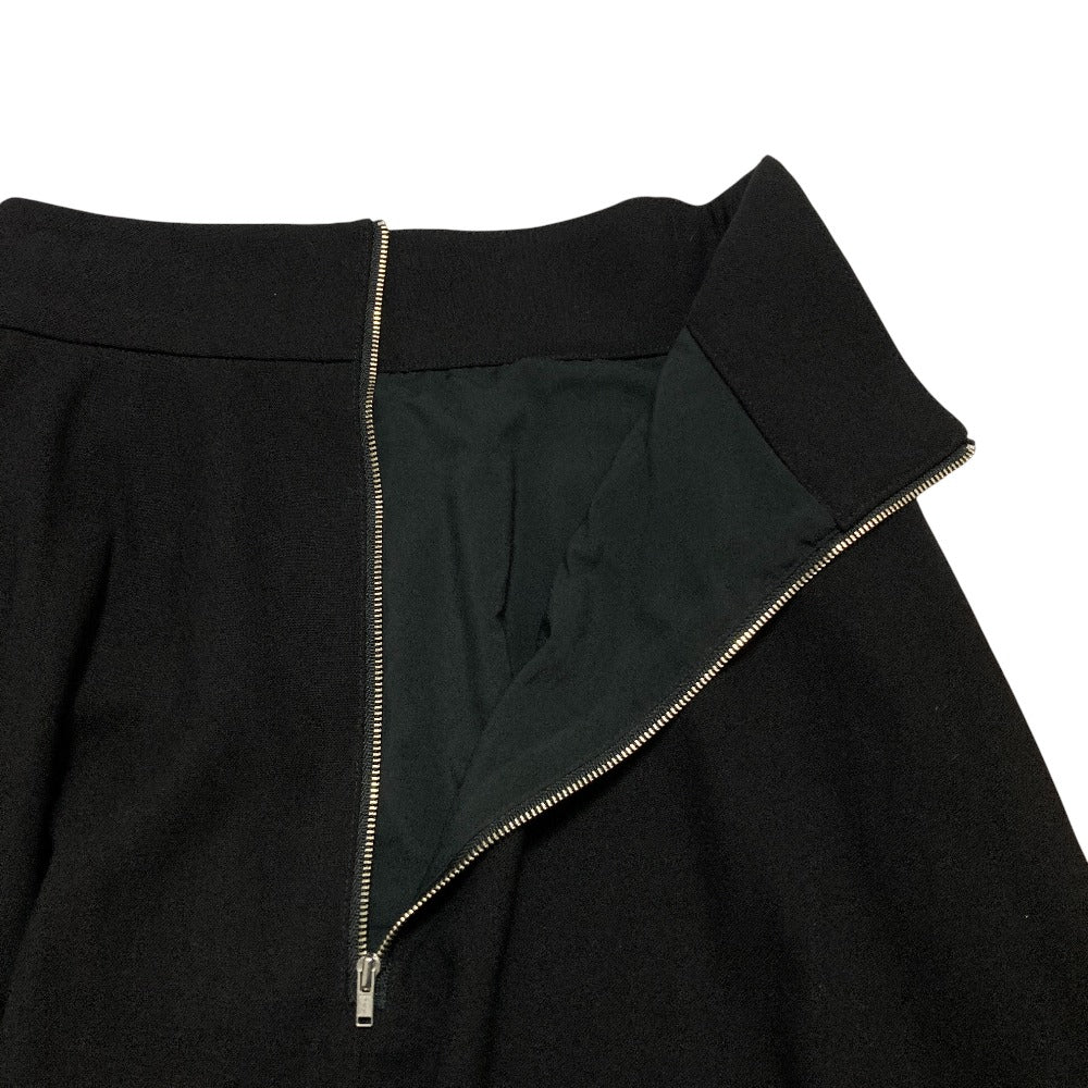 クラネ W FACE FRONT ZIP FLARE SKIRT ロングスカート