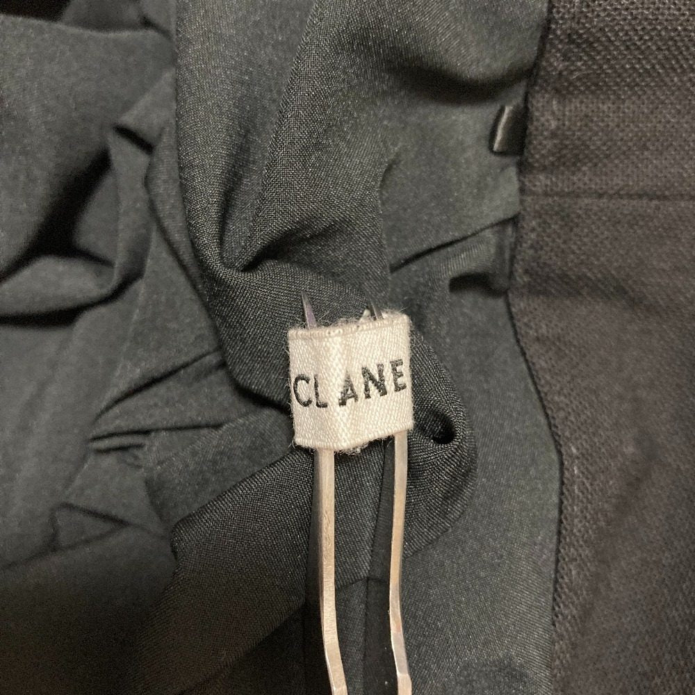 クラネ W FACE FRONT ZIP FLARE SKIRT ロングスカート
