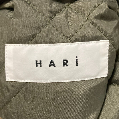 HARI リバーシブルボアナイロンキルティングベスト