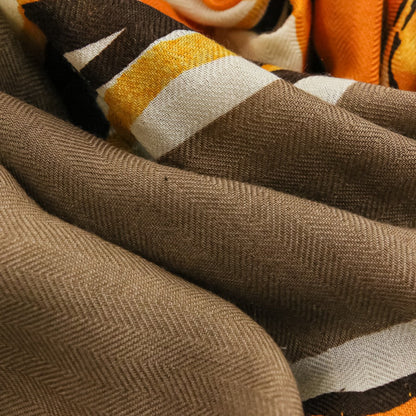 エルメス リーブルコムペガサス140 カシミア ショール
