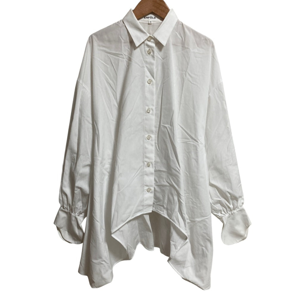 エンフォルド BALLON HEM SHIRT 長袖シャツ