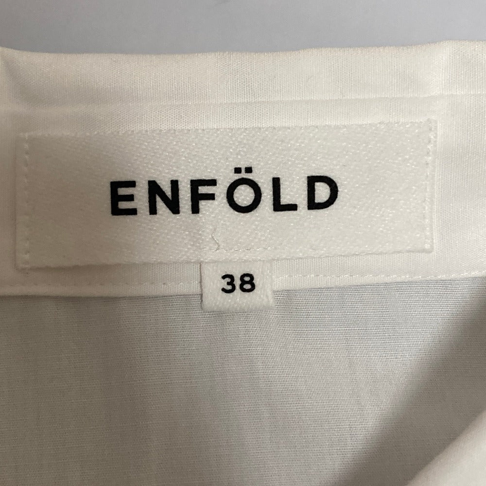 エンフォルド BALLON HEM SHIRT 長袖シャツ