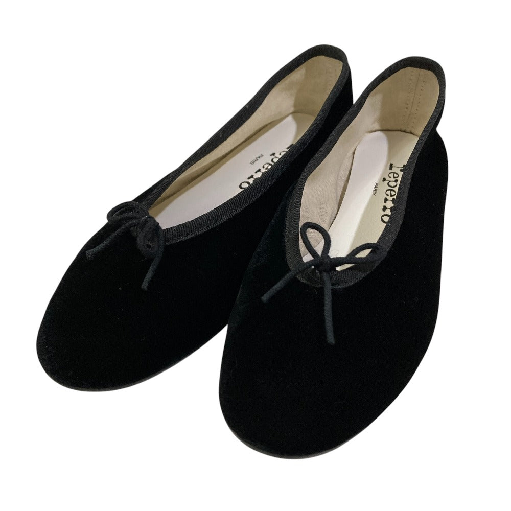 レペット Lilouh ベロアバレエフラットシューズ