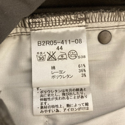 バーバリーロンドン ストレッチチノテーパードパンツ