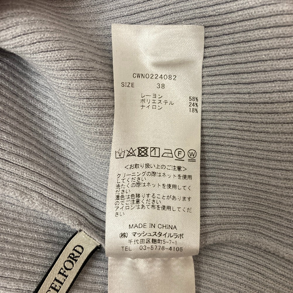 セルフォード リブニット2wayワンピース