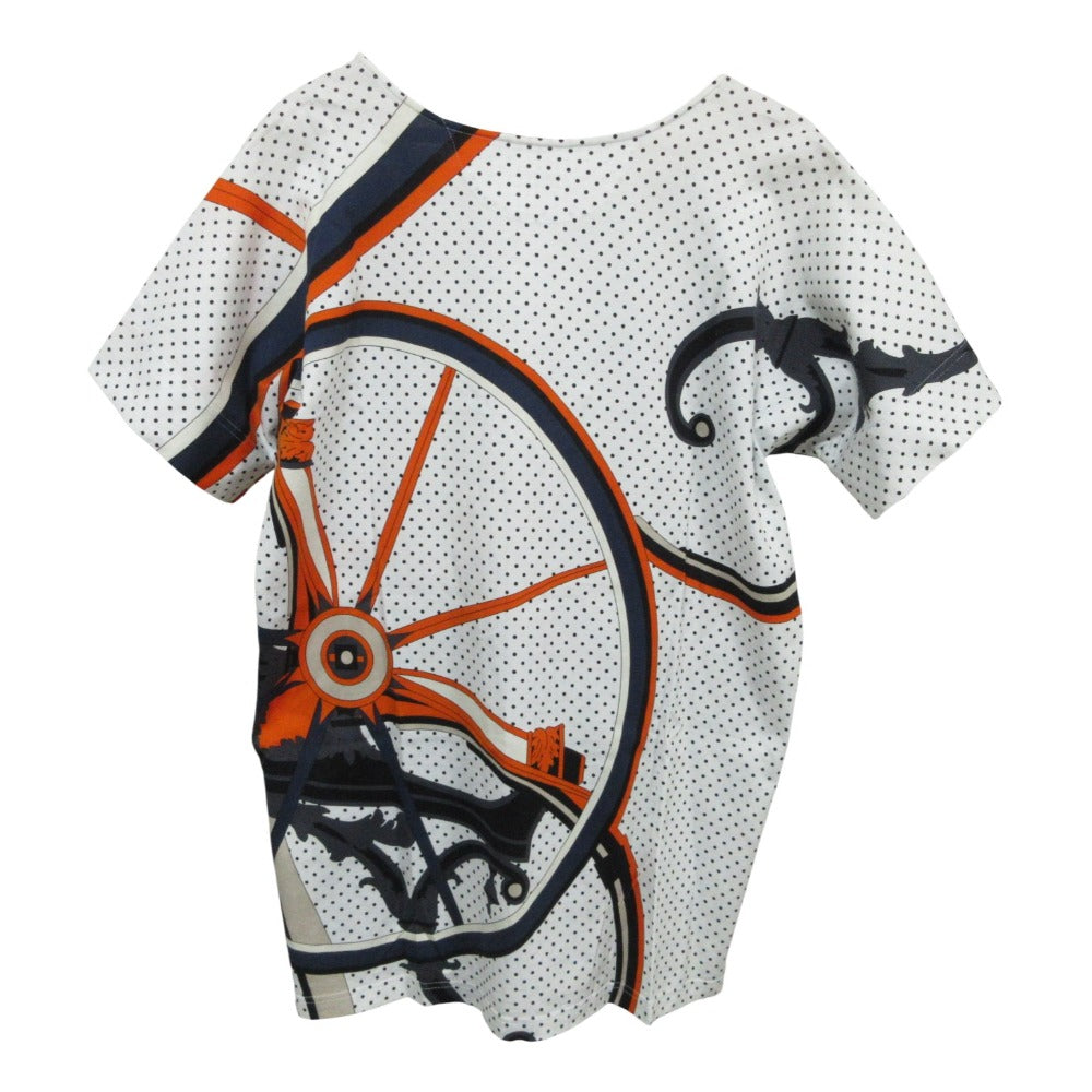 エルメス WASHINGTON’S CARRIAGE ジャージーショートスリーブTシャツ38