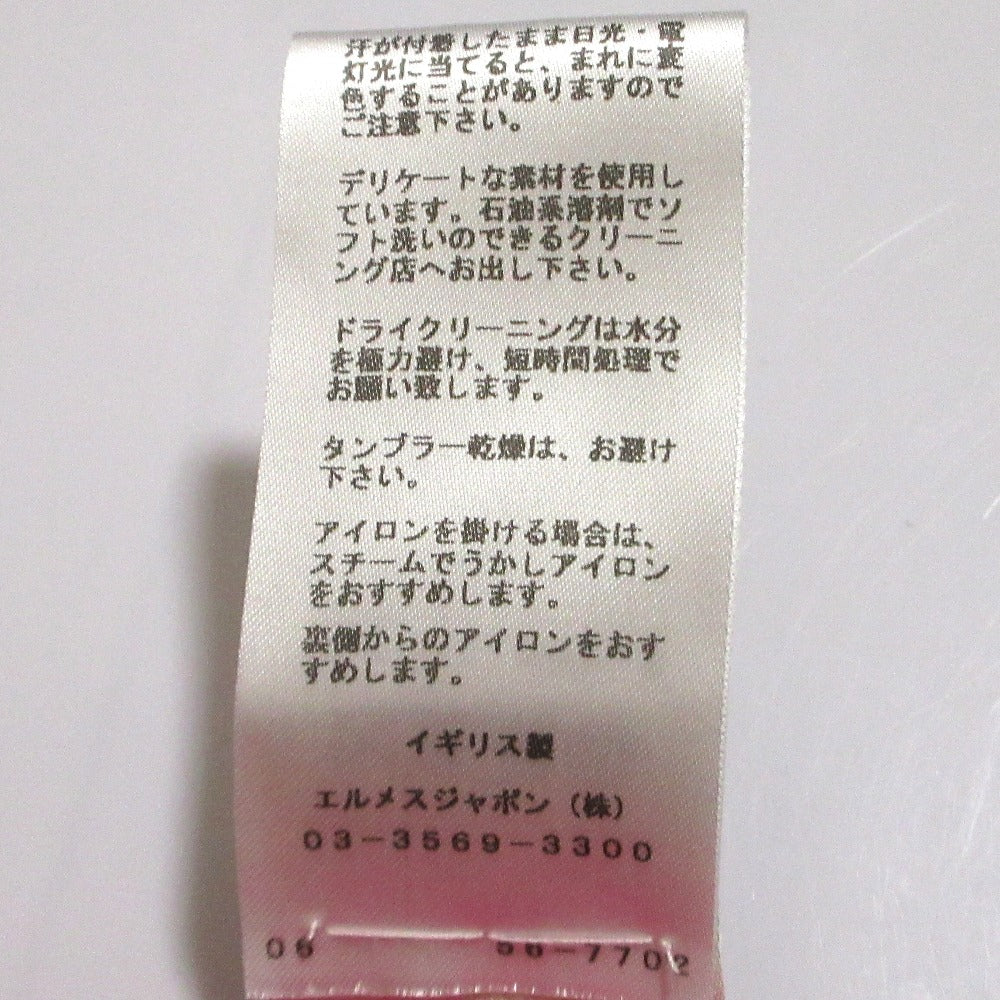 エルメス56-7702 カシミヤニットワンピースサイズ40